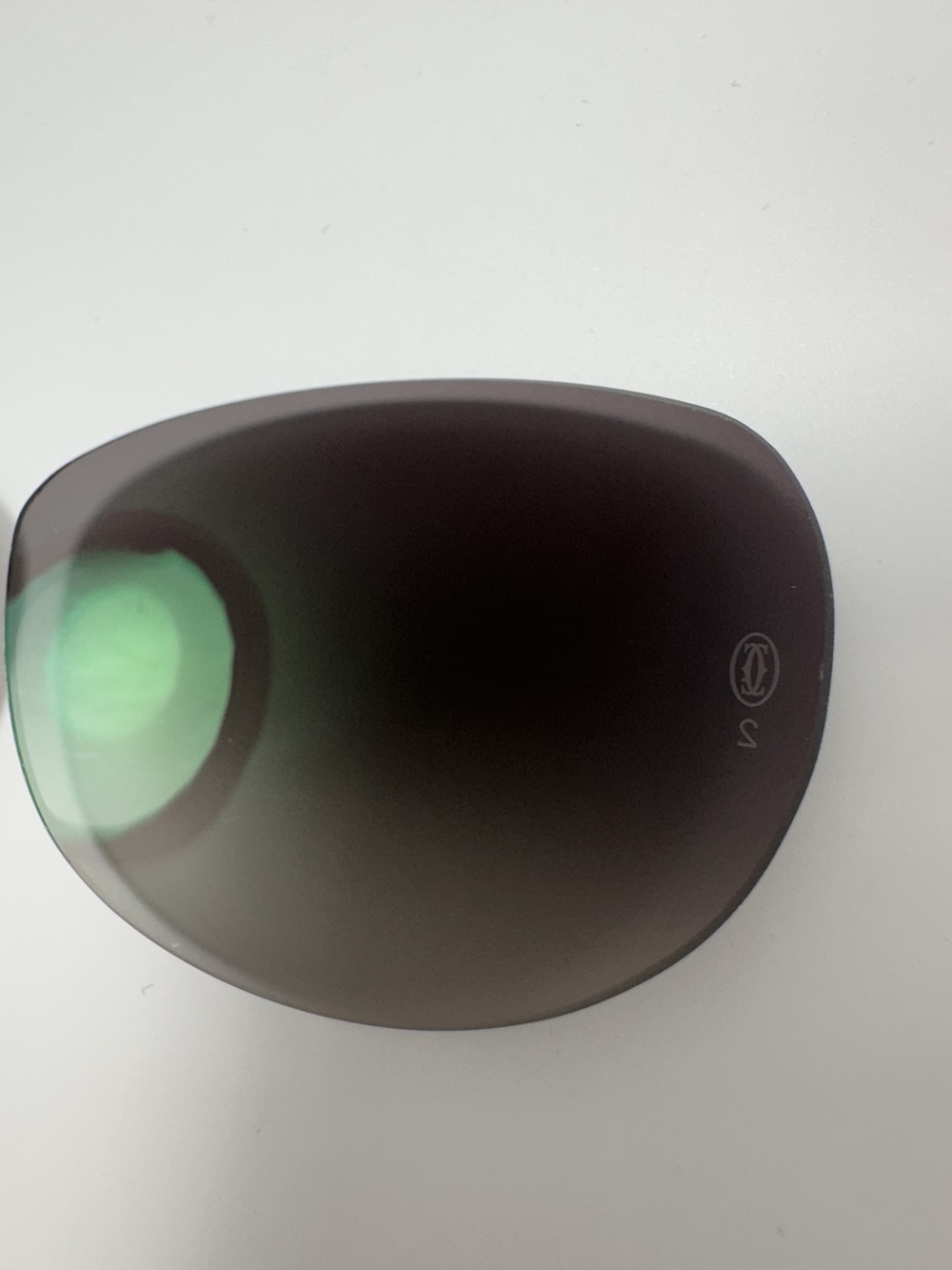 Cartier REA Sunglasses Factory Replacement Lenses Gray Gradient 56mm New